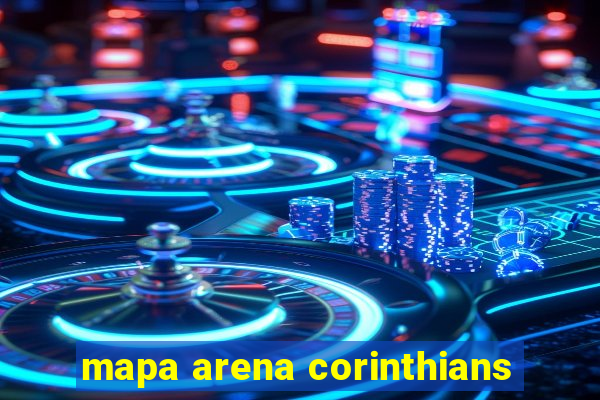 mapa arena corinthians